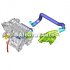 Furtun evacuare apa carcasa termostat Ford focus mk3 1.0 ecoboost