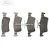 Set placute frana spate Ford fiesta mk 9 1.5 tdci