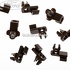 Clips dreapta maner interior usa fata Ford ranger 1 2.5 d