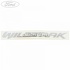 Emblema Wildtrak dark usa bena Ford ranger 3 3.2 tdci 4x4