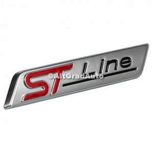 Emblema ST line Ford fiesta mk 7 1.25