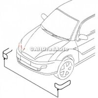 Benzi de protectie bara fata Ford Focus 1 1.4 16V