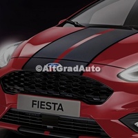 Benzi decorative capota negru lucios Ford Fiesta Mk 9 1.0 EcoBoost