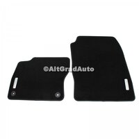 Set covorase fata, velur negru cu logo Ford Focus 3 1.0 EcoBoost