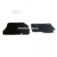 Set covorase fata, velur negru ST Ford Fiesta MK 8 1.0