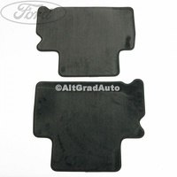 Set covorase spate mijloc, velur albastru Ford Galaxy 2 2.0