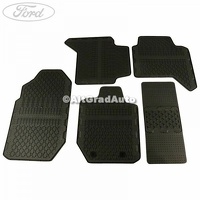 Set covorase fata si spate, cauciuc cabina dubla Ford Ranger 3 2.2 TDCi