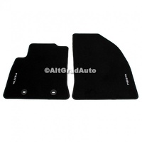 Set covorase fata velour satin negru Ford Fiesta Mk6 Facelift 1.25 16V