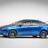 Geam custode spate stanga, 4 usi berlina, Privacy Ford Focus 3 1.0 EcoBoost