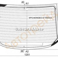 Luneta 5 usi hatchback, tenta verde Ford Mondeo 4 2.2 TDCi