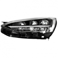 Far stanga full LED finitie argintie autoadaptiv Ford Focus Mk4 1.0 EcoBoost