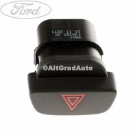 Comutator avarie , culoare negru Ford Fiesta 5  1.25 16V