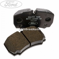 Set placute frana spate etrier Brembo Ford Transit MK7 2.4 TDCi